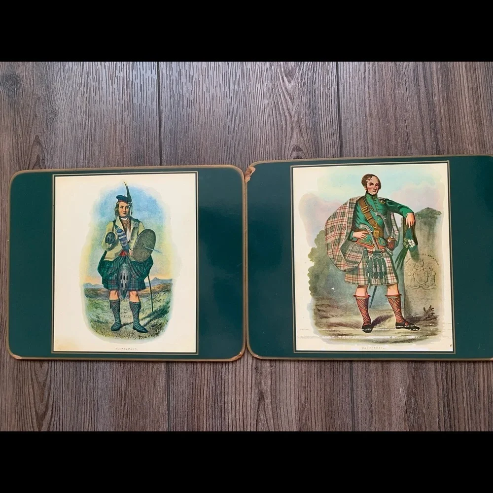 Hardboard coasters